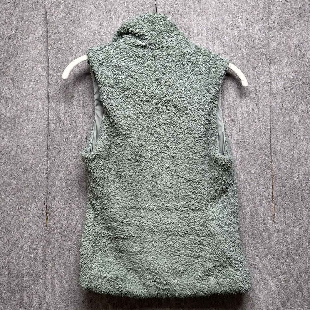 Patagonia Vest Womens XS Green Full Zip Los Gatos Fleece Gorpcore Granola Shaggy - Picture 9 of 10